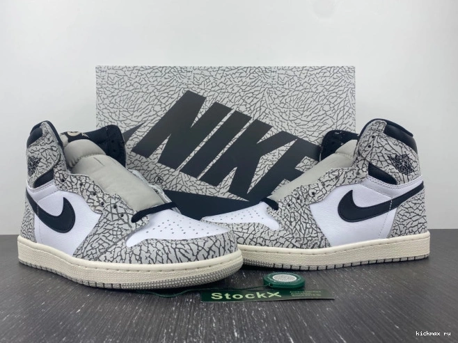 Cheap MAX 1 OG Air Jordan High DZ5485-052 White Cement 0811